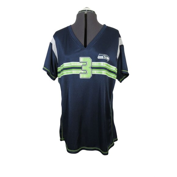 NFL‎ Players Team Apparel women's Seattle Seahawks #3 Wilson short sleeve jersey - Picture 3 of 13